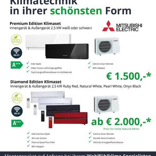 Mitsubishi Electric - Design-Klima-Aktion